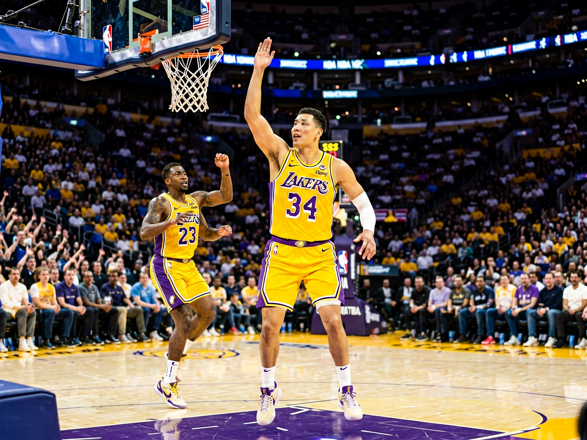 NBA湖人勇士精彩比赛集锦